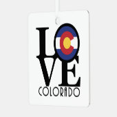 ラブコロラド メタルオーナメント (正面左)