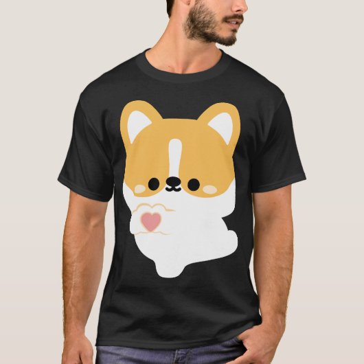 ラブコーギー Tシャツ (正面)