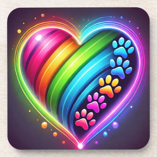 ラブコースターのポープリント コースター (正面)