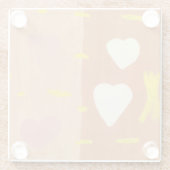 ラブコースター風 ガラスコースター (裏面)