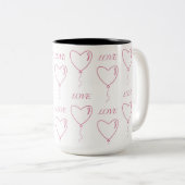 ラブコーヒーティー用カップ ツートーンマグカップ (正面右)
