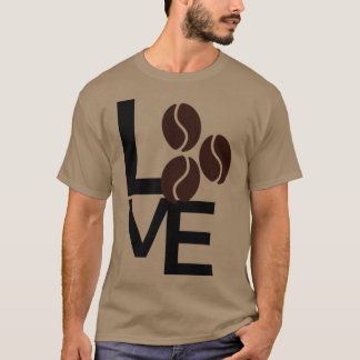 ラブコーヒーバリスタギフトコーヒーラバーギフト Tシャツ