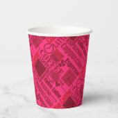 ラブコーヒーポーフ紙カップ 紙コップ (裏面)