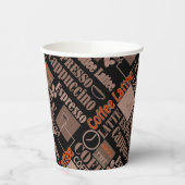 ラブコーヒーポーフ紙カップ 紙コップ (左)