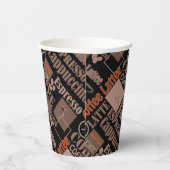 ラブコーヒーポーフ紙カップ 紙コップ (右)