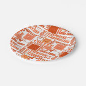 ラブコーヒーポーフ ペーパープレート (アングル)