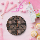 ラブコーヒーポーフ ペーパープレート (パーティー)