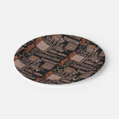 ラブコーヒーポーフ ペーパープレート (アングル)