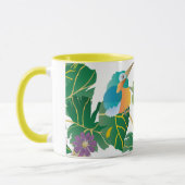 ラブコーヒーマグのハートを燃やす マグカップ (左)