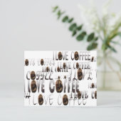 ラブコーヒー ポストカード (スタンド正面)