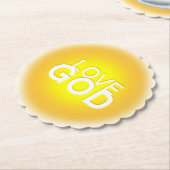 ラブゴッドサニーゴールデン ペーパーコースター (アングル)