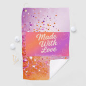 ラブゴルフタオルで作られる ゴルフタオル (インサイチュ)