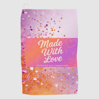 ラブゴルフタオルで作られる ゴルフタオル