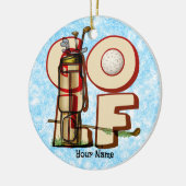 ラブゴルフ セラミックオーナメント (左)