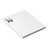 ラブゴルフ ノートパッド (アングル)