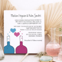 ラブサイエンスのウェディング招待状