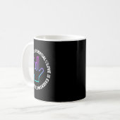ラブサイン障害認識度 コーヒーマグカップ (正面左)