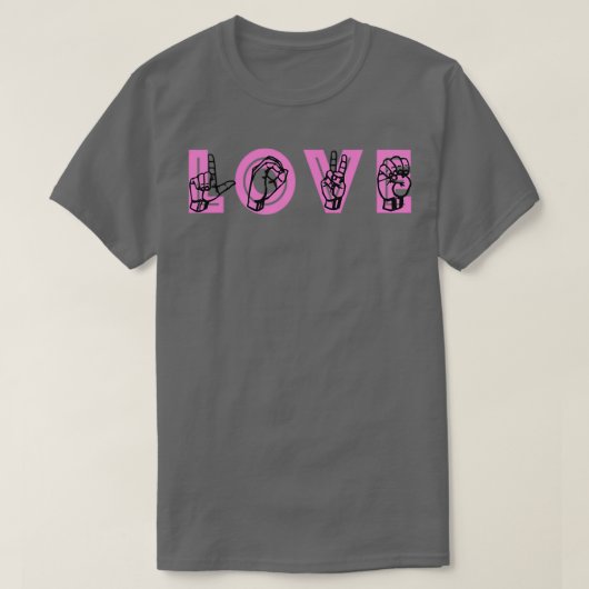 ラブサイン14 Tシャツ (デザイン正面)