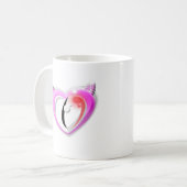 ラブサイン コーヒーマグカップ (正面左)