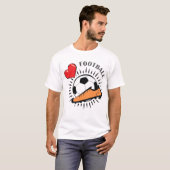 ラブサッカーデザイン Tシャツ (正面フル)