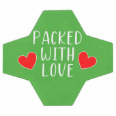 ラブサッカーボールでいっぱいになる サッカーボール (フラット)