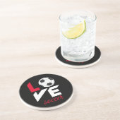 ラブサッカー コースター (側面)