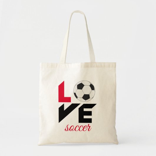 ラブサッカー トートバッグ (正面)