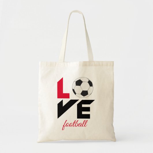 ラブサッカー トートバッグ (正面)