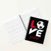 ラブサッカー ノートブック (内部)