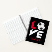 ラブサッカー ノートブック (内部)
