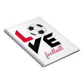 ラブサッカー ノートブック (右側)