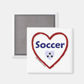 ラブサッカー マグネット (正面/裏面)
