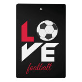 ラブサッカー ミニクリップボード (裏面)
