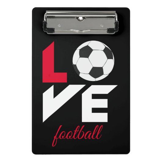 ラブサッカー ミニクリップボード (正面)