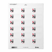 ラブサッカー ラベル (フルシート)