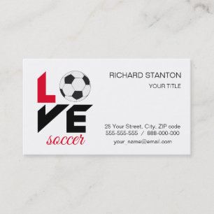 ラブサッカー 名刺