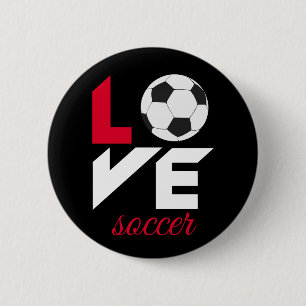 ラブサッカー 缶バッジ