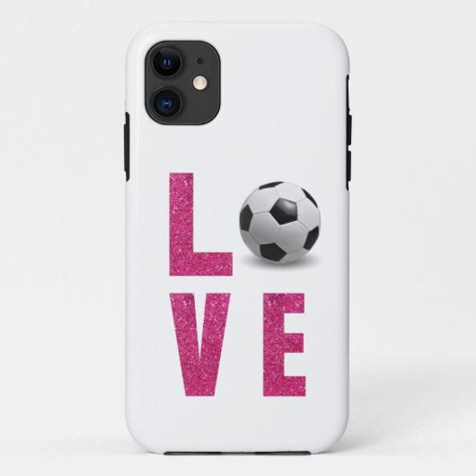 ラブサッカー Case-Mate iPhoneケース (裏面)