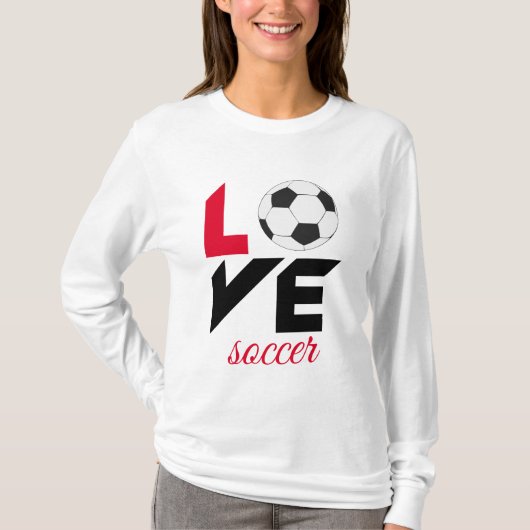 ラブサッカー Tシャツ (正面)