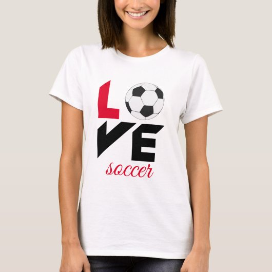 ラブサッカー Tシャツ (正面)