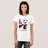 ラブサッカー Tシャツ (正面フル)