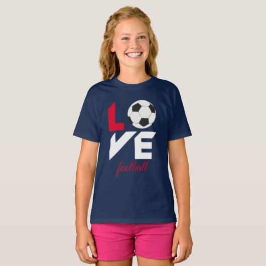 ラブサッカー Tシャツ (正面フル)