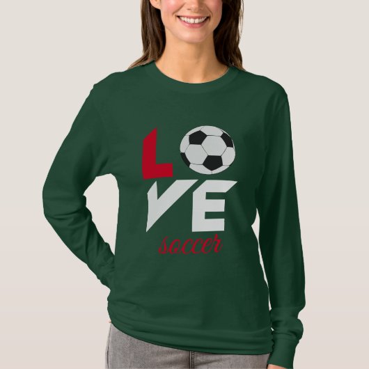 ラブサッカー Tシャツ (正面)