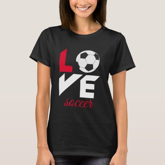 ラブサッカー Tシャツ (正面)