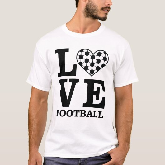 ラブサッカー Tシャツ (正面)