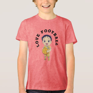 ラブサッカーTシャツベビーボディスーツ トライブレンドTシャツ