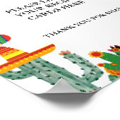 ラブサボタコスレシピカードテーブルサイン ポスター (角)