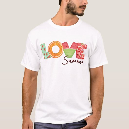 ラブサマー Tシャツ (正面)