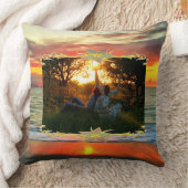 ラブサンセット1738 クッション (ブランケット)