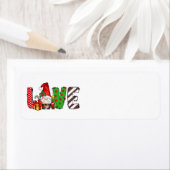 ラブサンタ格言住所 シール (インサイチュ)